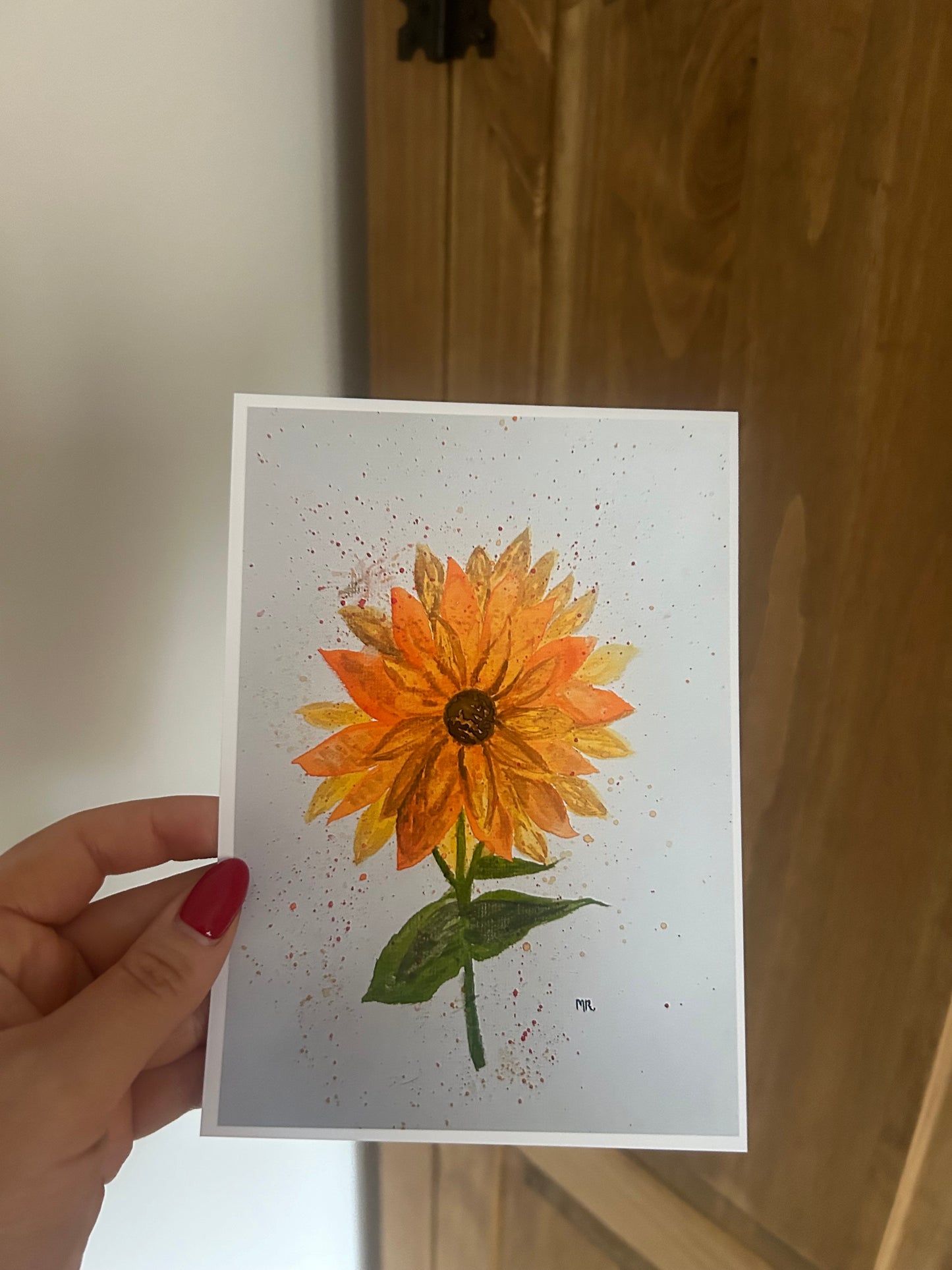 Small watercolour print