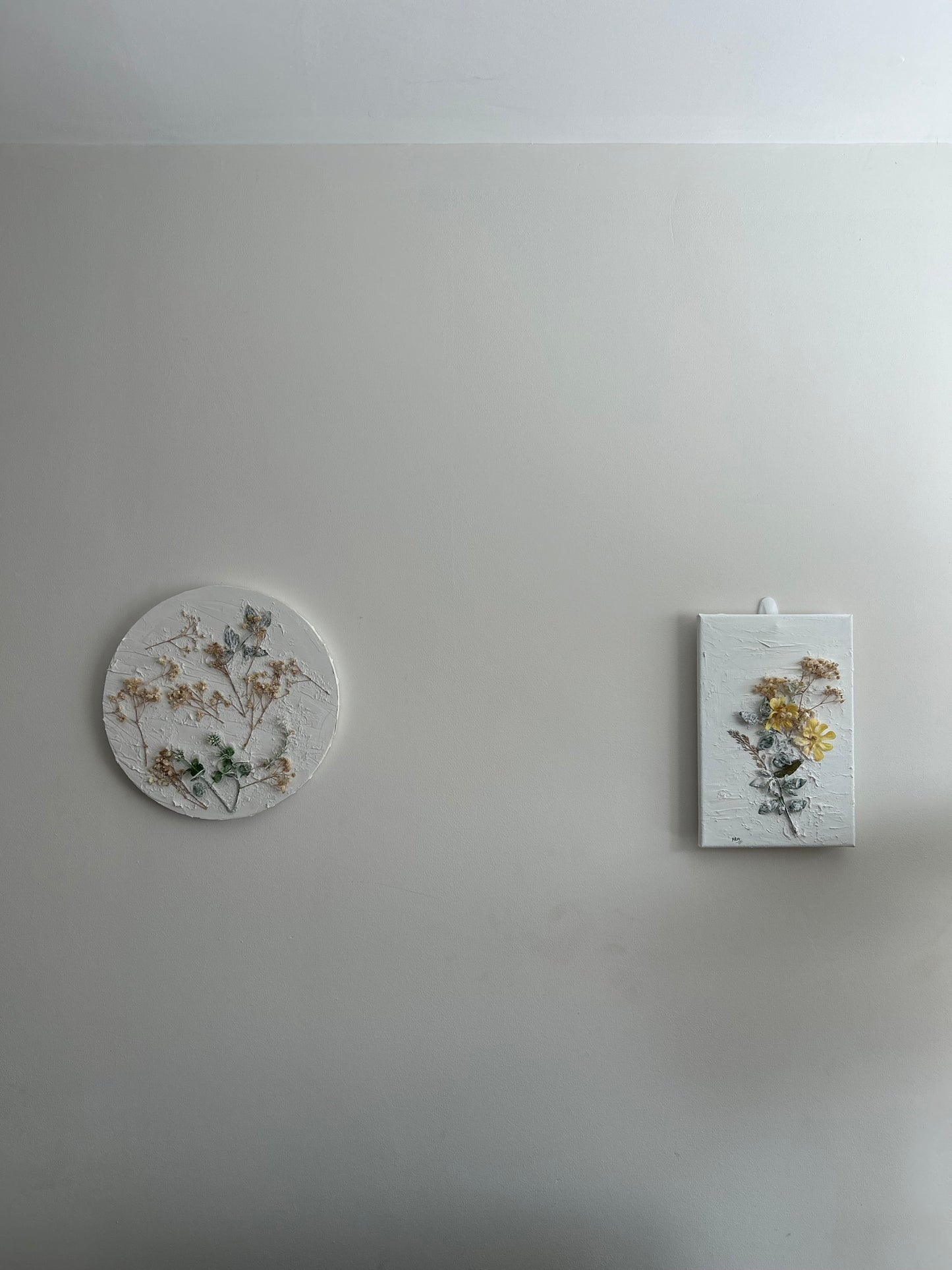 Floral Original Canvas Duo