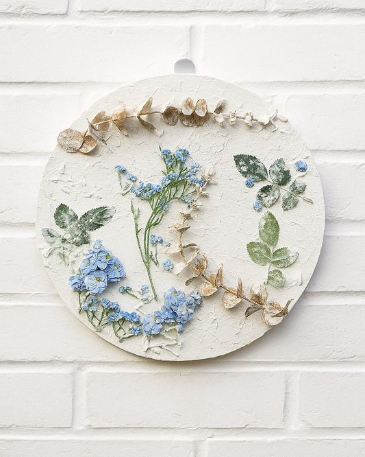 Floral Oval 30x30cm