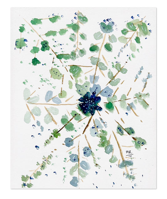 Small Floral Art Print 5”x 7”