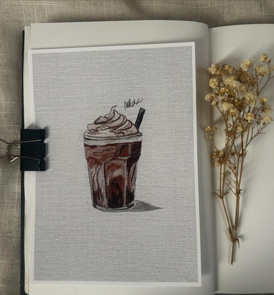 Frappuccino Art Print